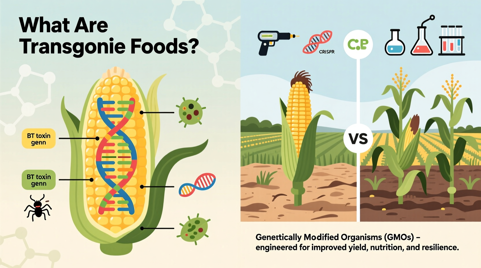 What Are Transgenic Foods? Clear Definition and Facts
