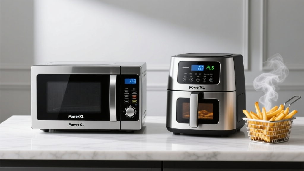 PowerXL Microwave vs Plus: Air Fryer Face-Off