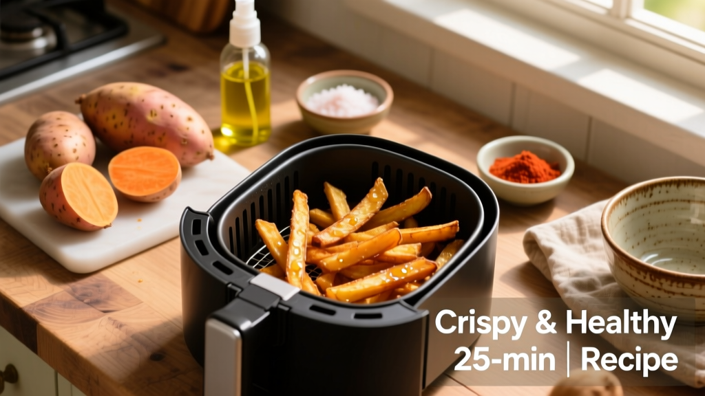 Crispy Air Fryer Sweet Potato Fries Recipe