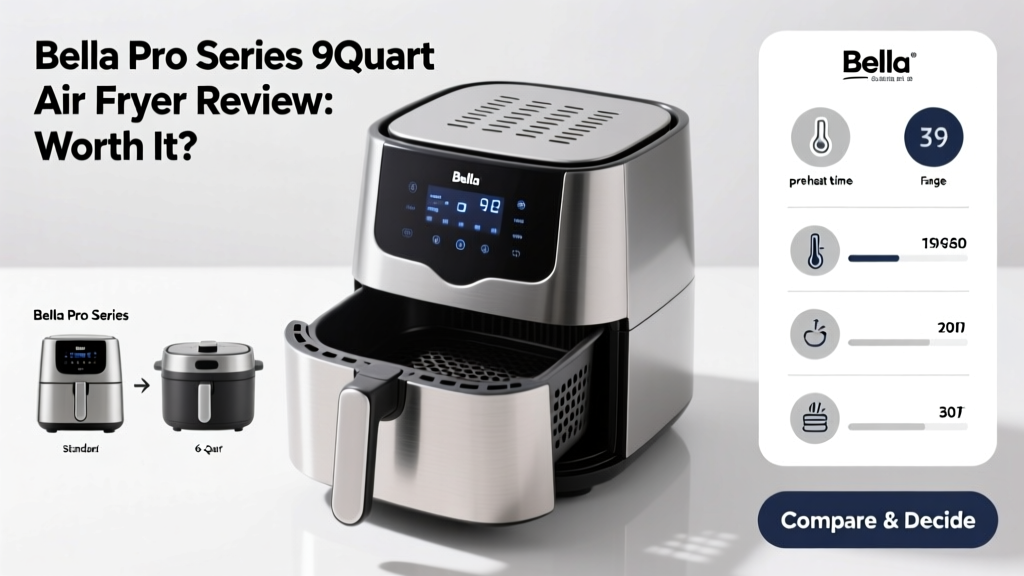 Bella Pro Series 9-Quart Air Fryer Review: Worth It?