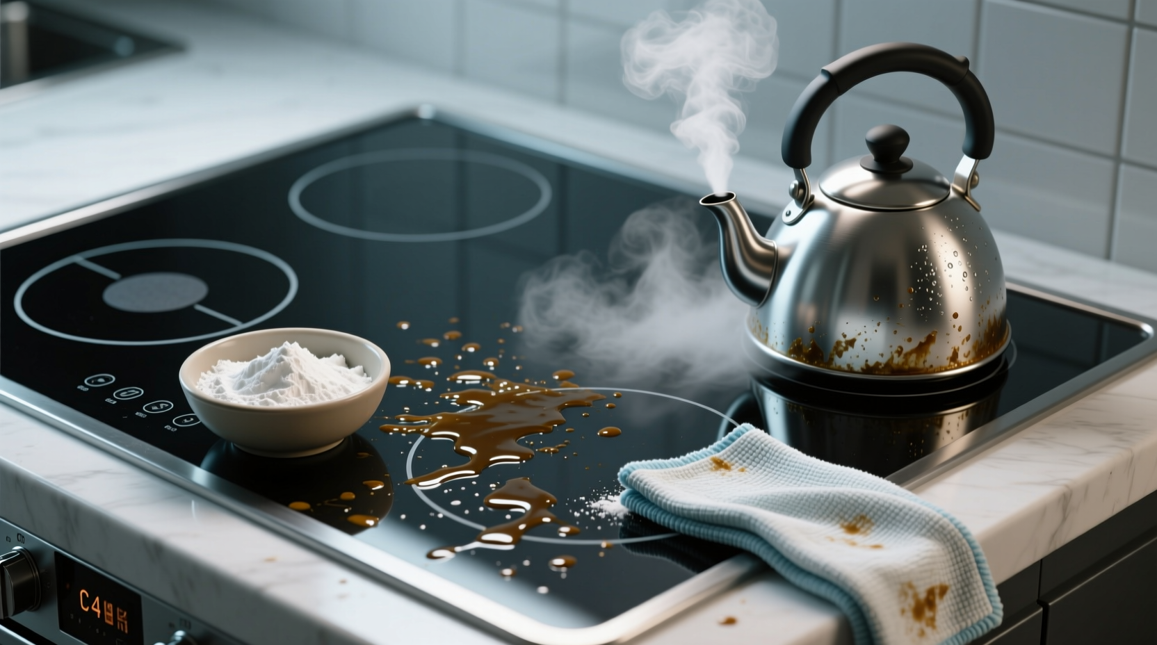 eco friendly cleaning tips grease removal for induction stovetops