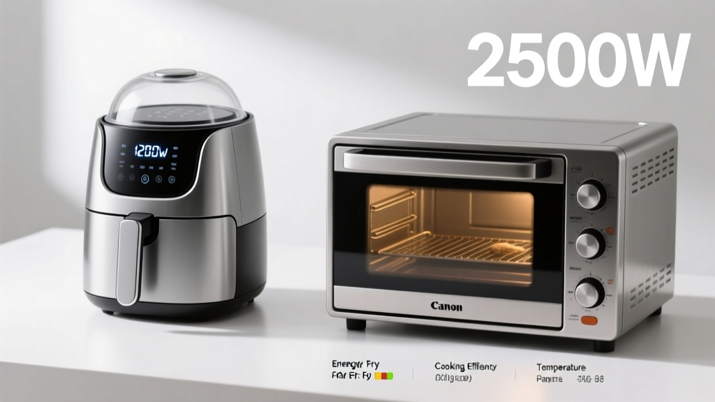 Air Fryer vs Oven: Power Use Compared