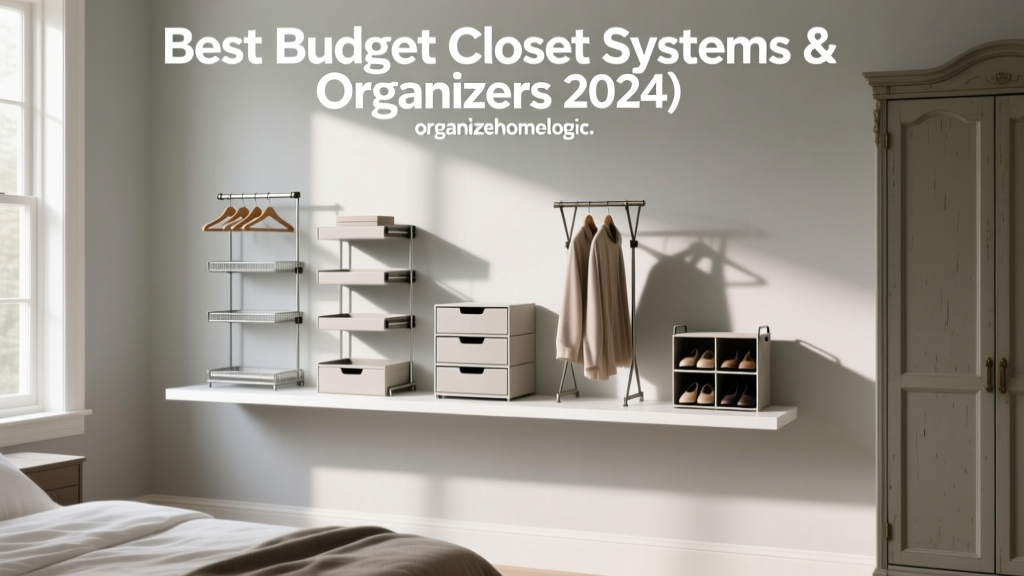 Best Budget Closet Systems & Organizers (2024)