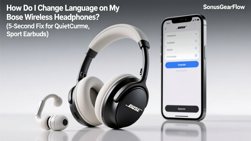 How to Change Language on Bose Wireless Headphones