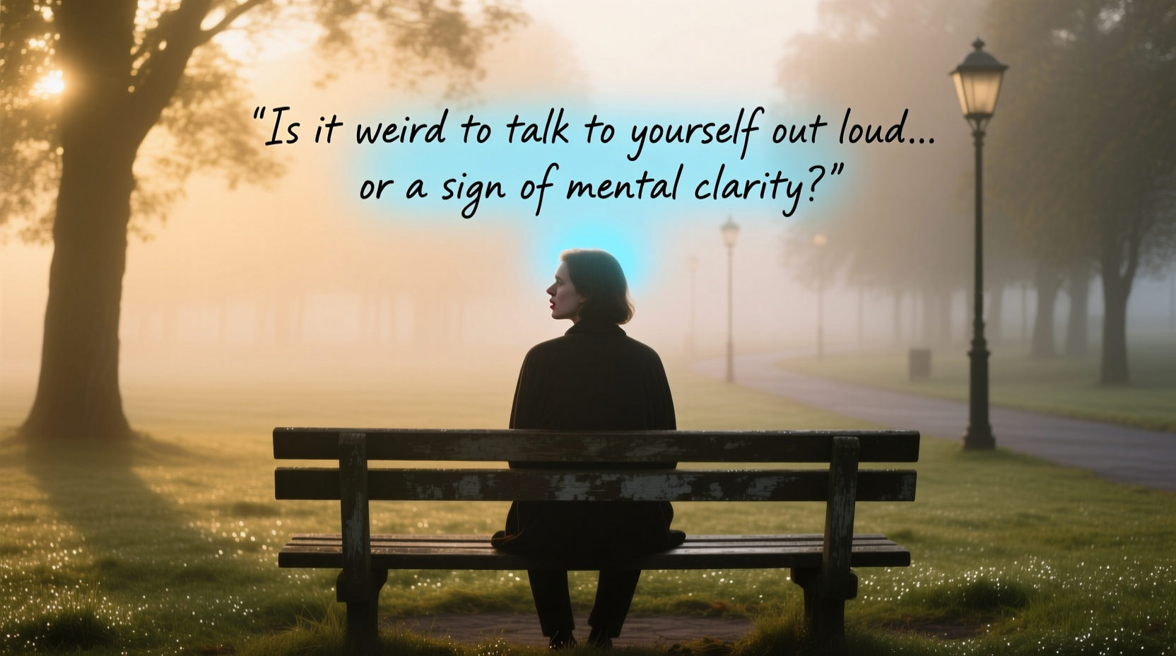 is it weird to talk to yourself out loud or a sign of mental clarity