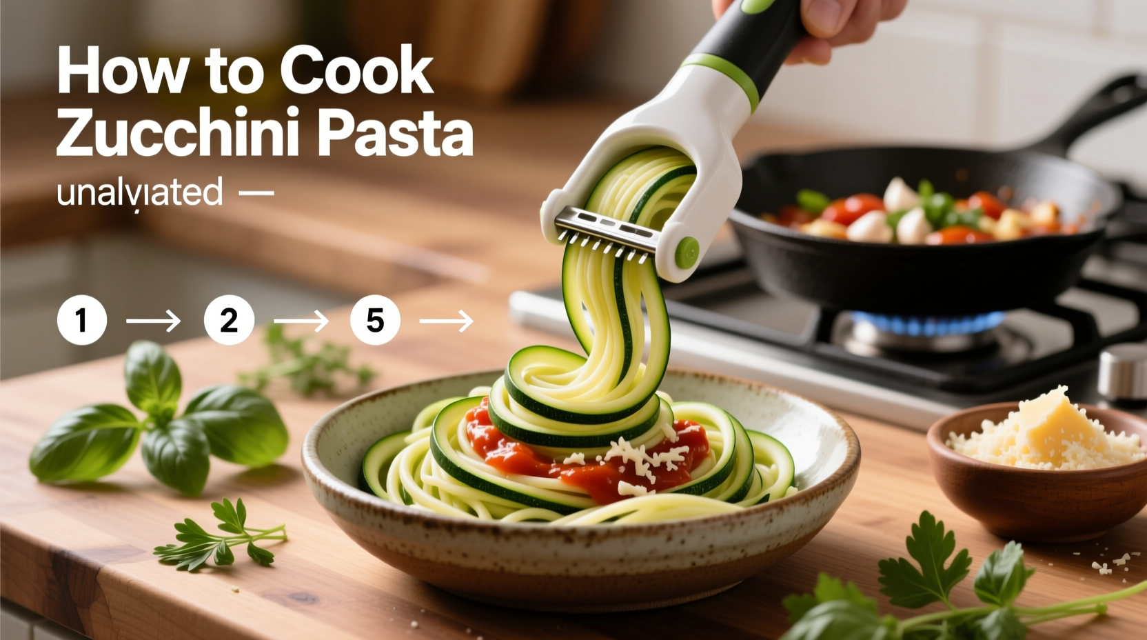 how do you cook zucchini pasta