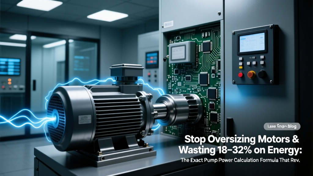 Exact Pump Power Calculation: Avoid 18–32% Energy Waste