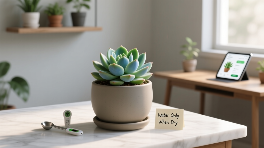 Succulent Care: 7-Minute Weekly System to Stop Overwatering