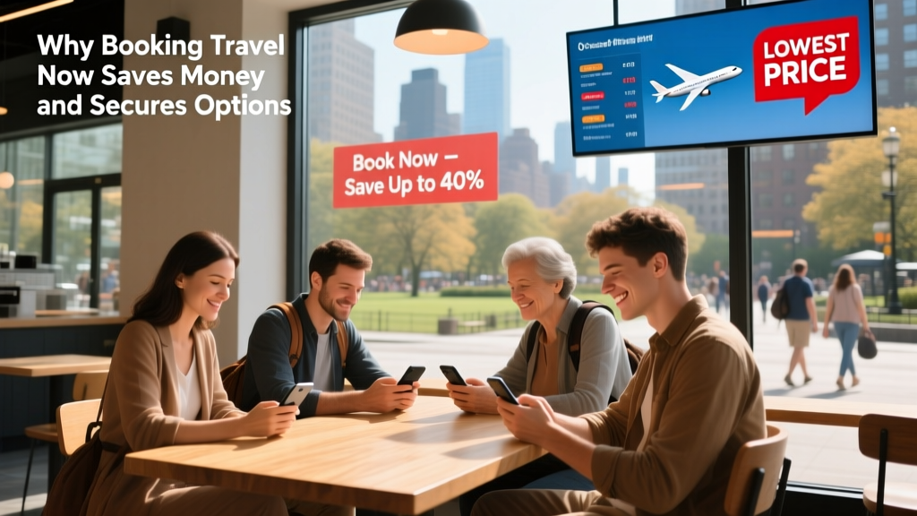 Why Booking Travel Now Saves Money and Secures Options