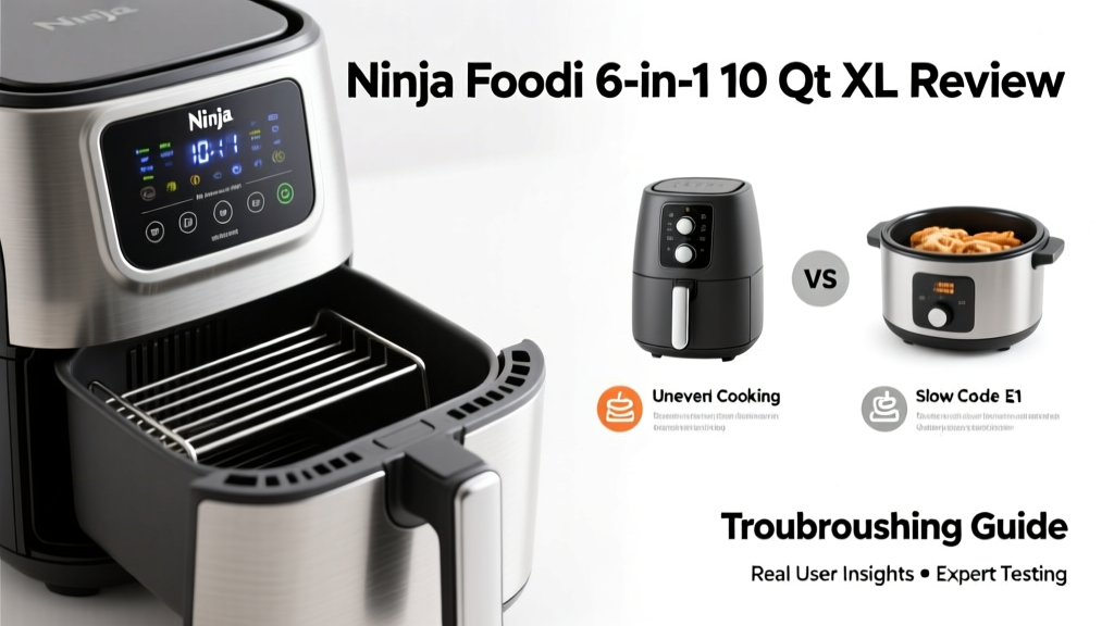 Ninja Foodi 6-in-1 10 Qt XL Review & Troubleshooting
