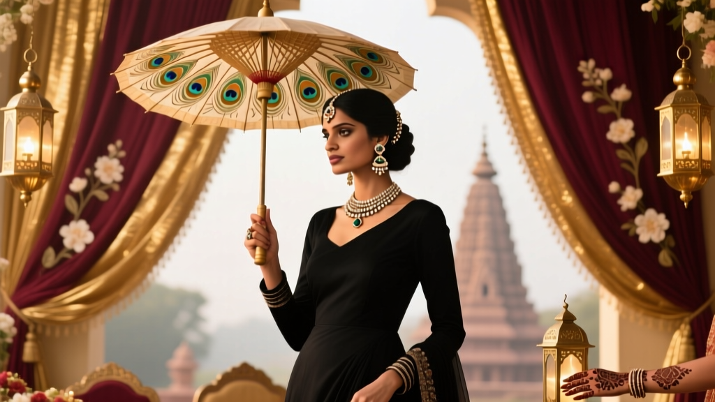 Can You Wear Black to an Indian Wedding Reception?