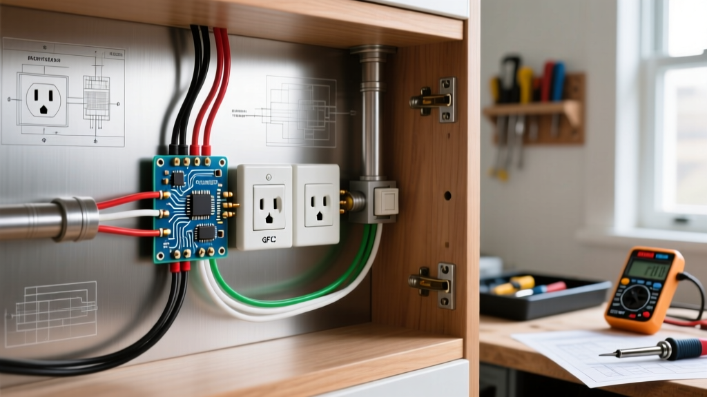 Troubleshooting a Dead Electrical Outlet Inside Cabinet