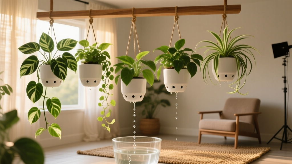 Pet-Friendly Indoor Hanging Plant Watering (2026)