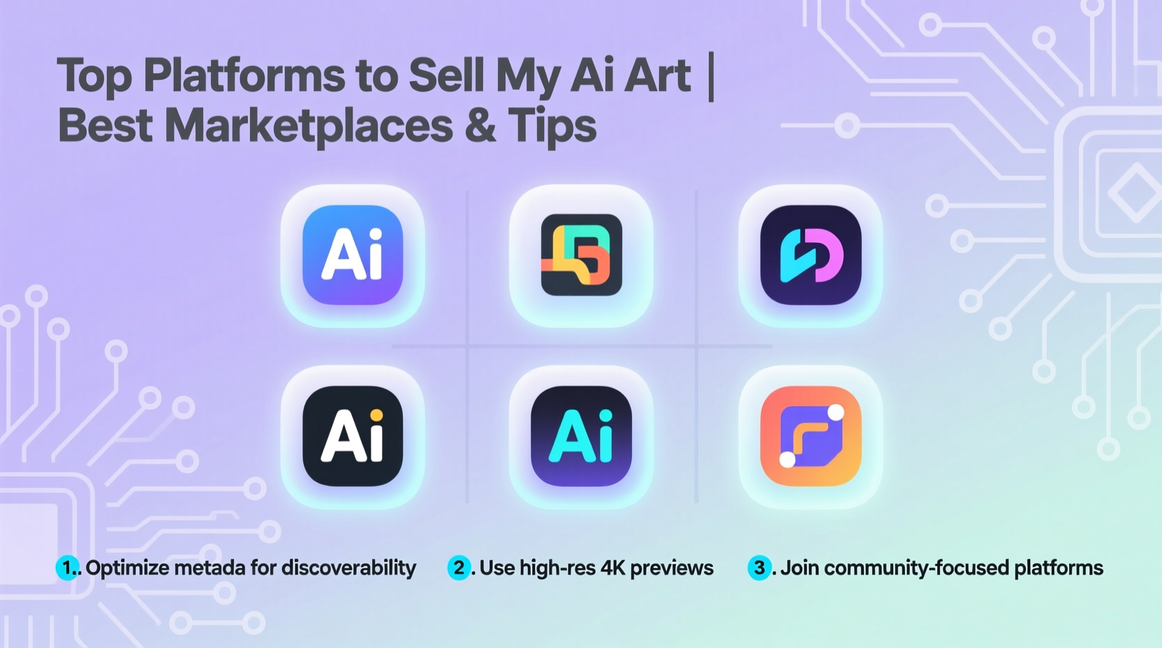 Top Platforms to Sell My AI Art | Best Marketplaces & Tips