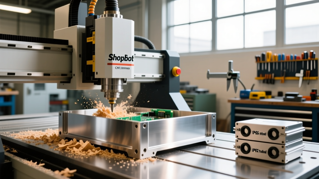 CNC Machine ShopBot Tolerances for Electronics Enclosures