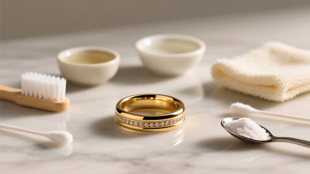 How to Clean Gold Wedding Ring at Home Safely