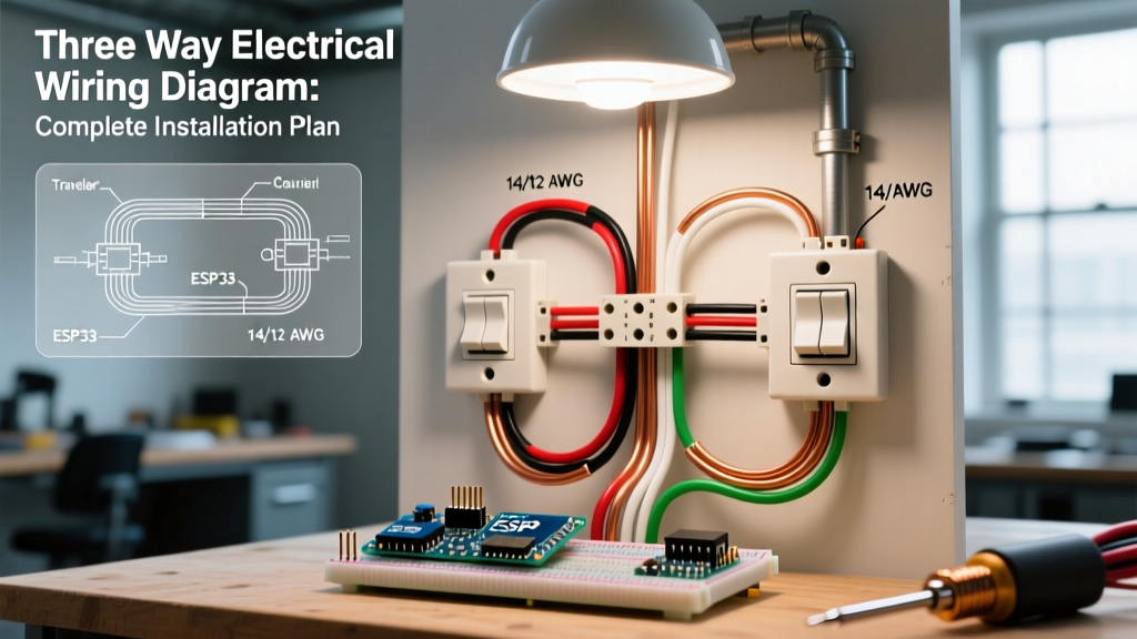 Three Way Electrical Wiring Diagram: Complete Installation Plan