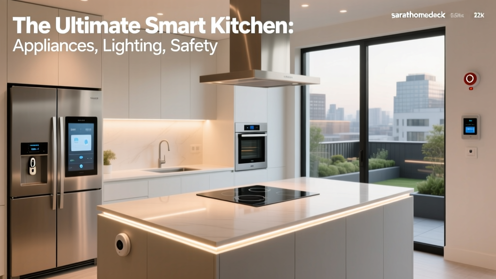 The Ultimate Smart Kitchen: Appliances, Lighting, Safety