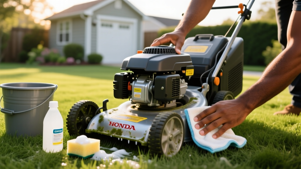Proven: How to Clean Lawn Mower Without Baking Soda