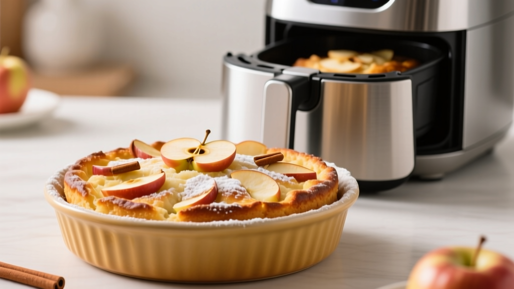 German Apple Cake in Air Fryer: Crispy-Topped & Foolproof