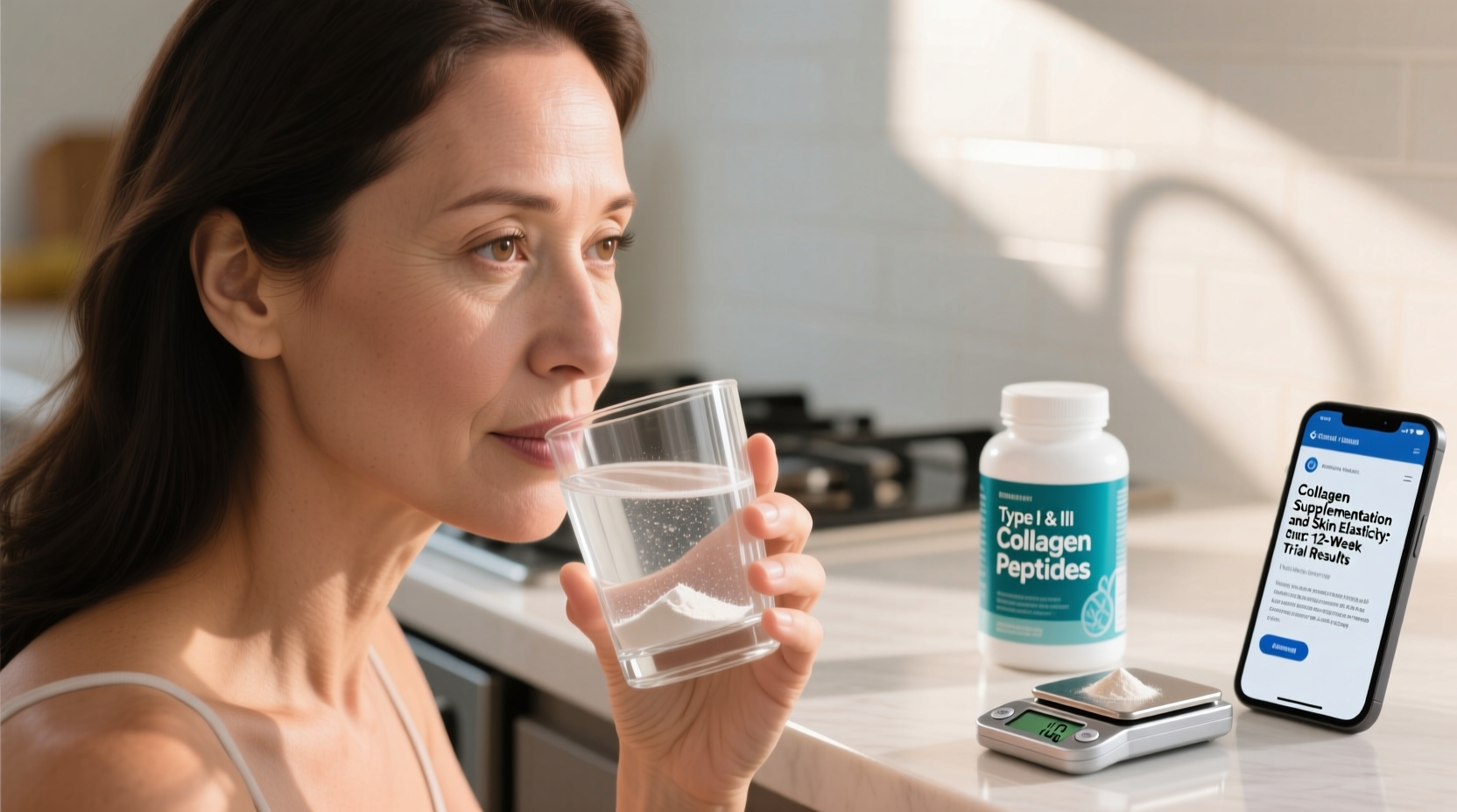 is drinking collagen supplements really effective for skin elasticity