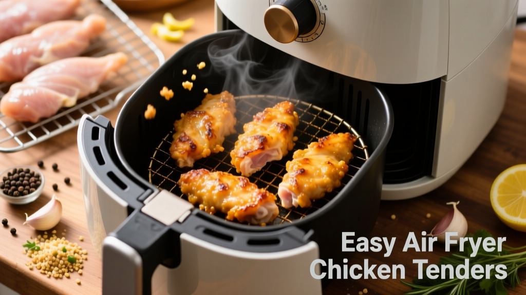 Crispy Air Fryer Chicken Tenders in 18 Minutes
