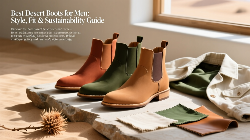 Best Desert Boots for Men: Style, Fit & Sustainability Guide