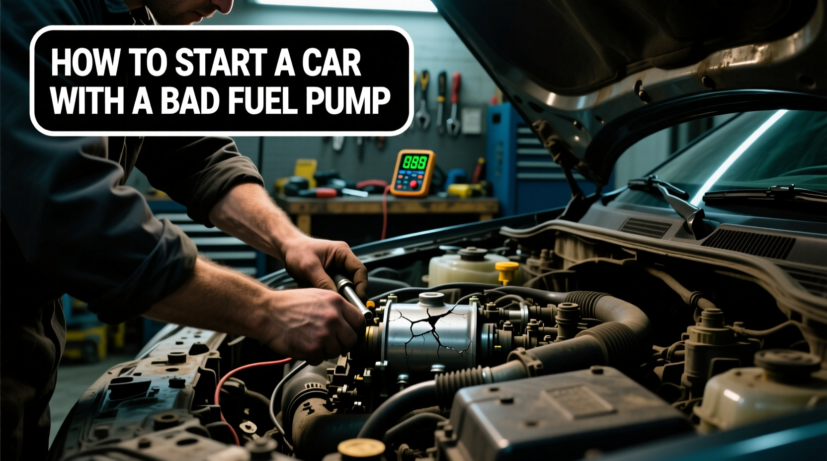how to start a car with a bad fuel pump