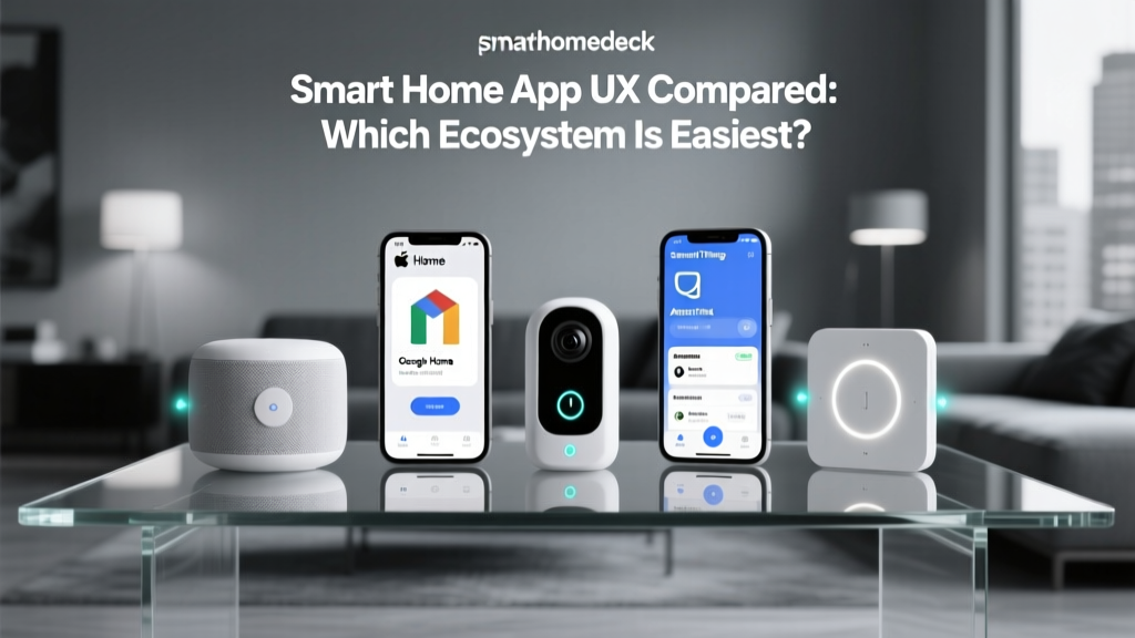 Smart Home App UX Compared: Which Ecosystem Is Easiest?