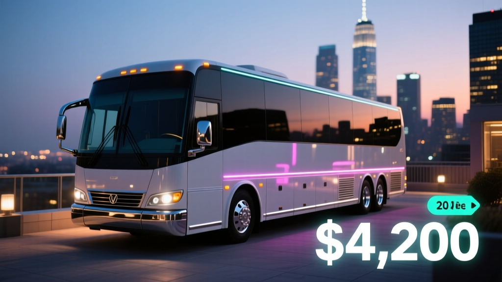 Party Bus Cost Breakdown (2026) — Rates & Savings