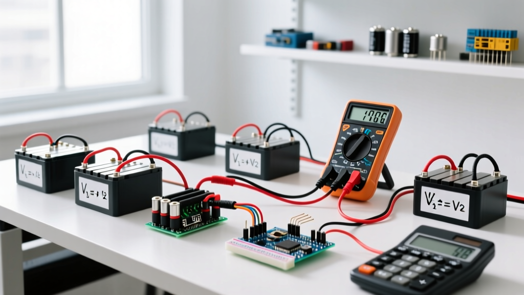 Battery in Parallel and Series Wiring: Sizing Math and Inverter Matching