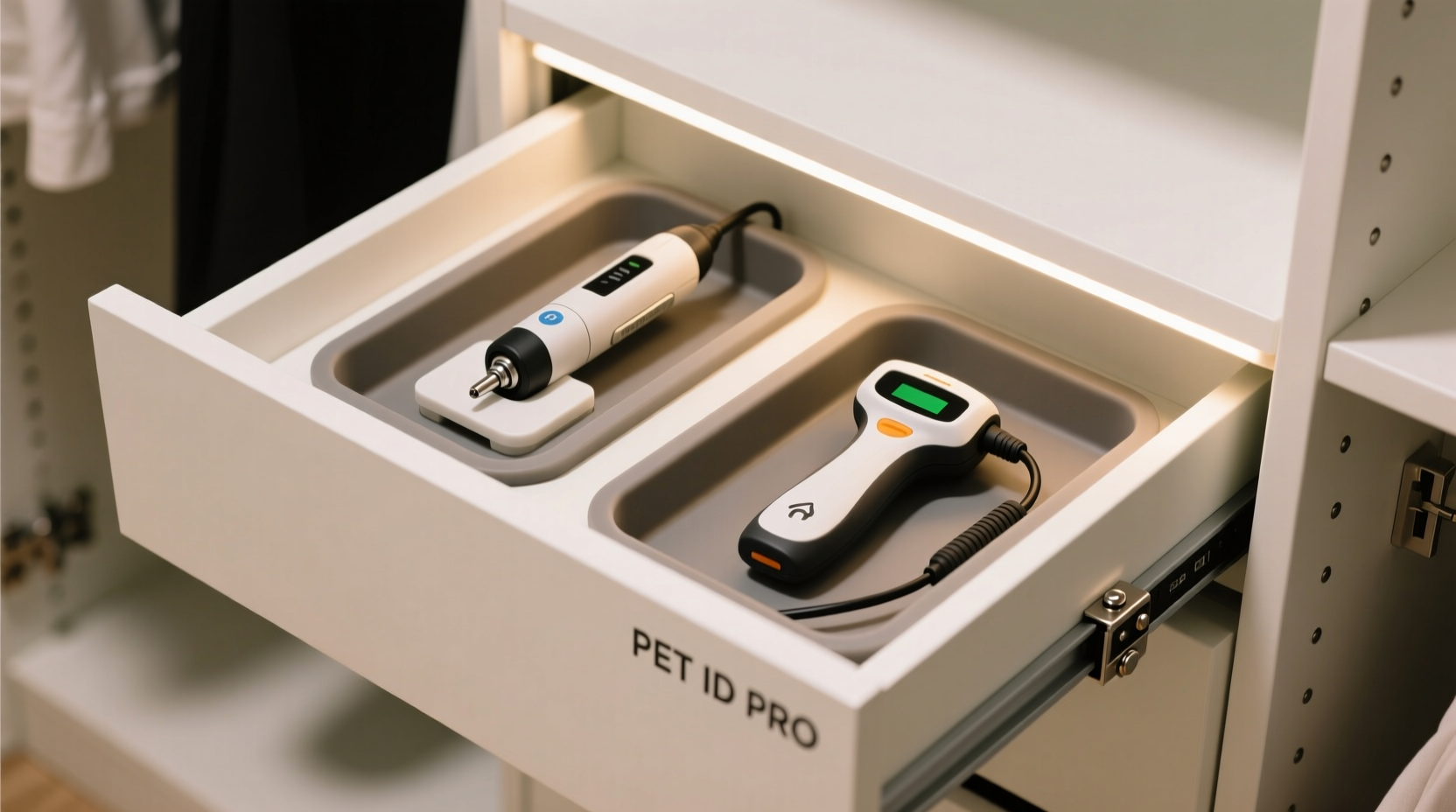 closet organization tips for pet id tools
