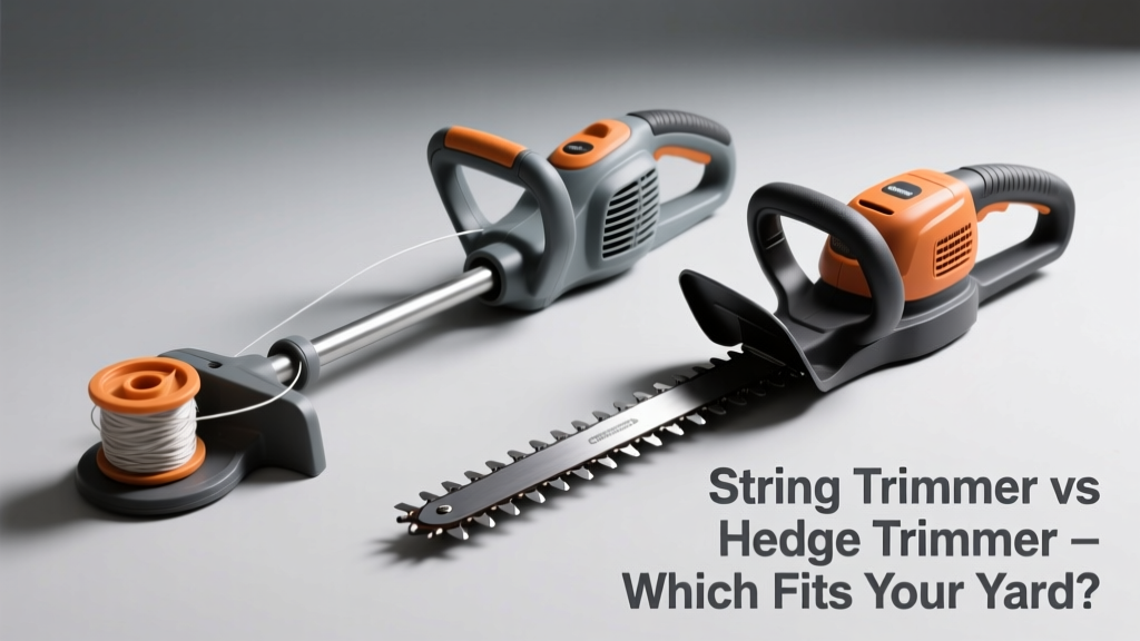 String Trimmer vs Hedge Trimmer: Which Fits Your Yard?