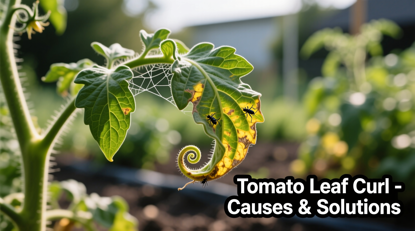 Why Tomato Leaves Curl: Causes and Solutions