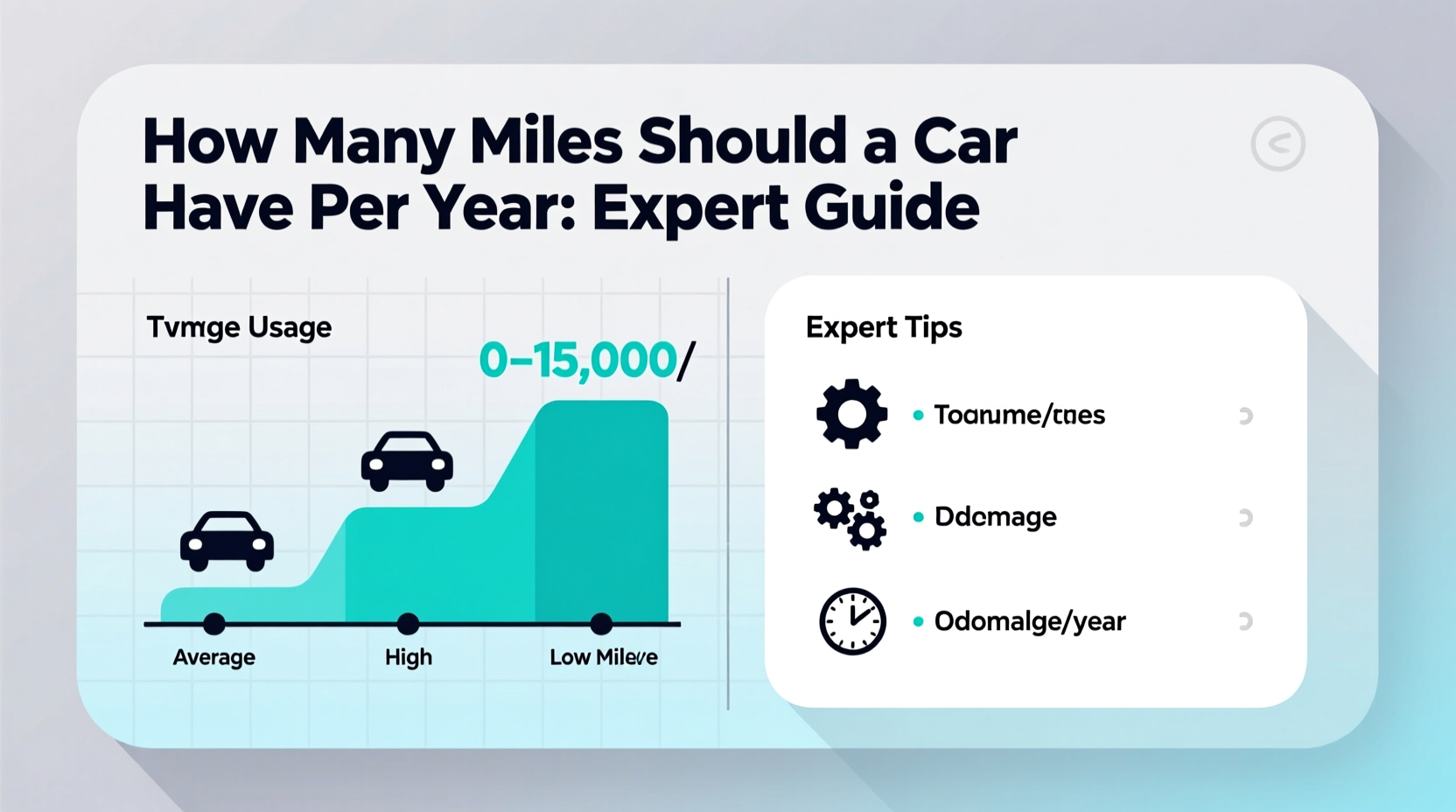 how many miles should a car have per year