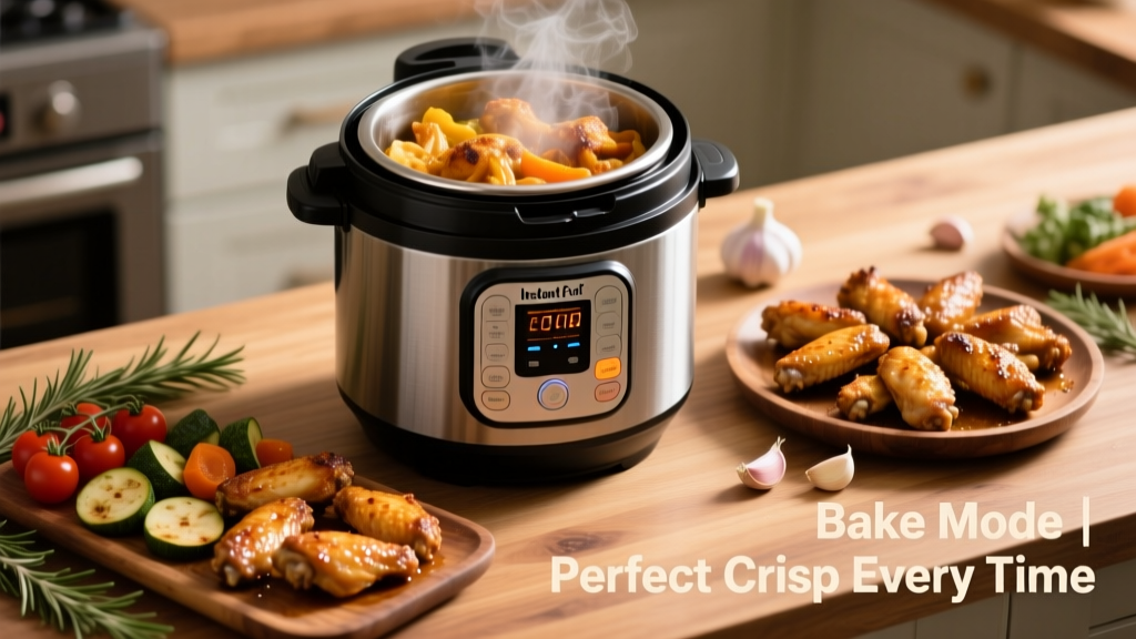 How to Use Instant Pot Air Fryer Lid Bake Mode