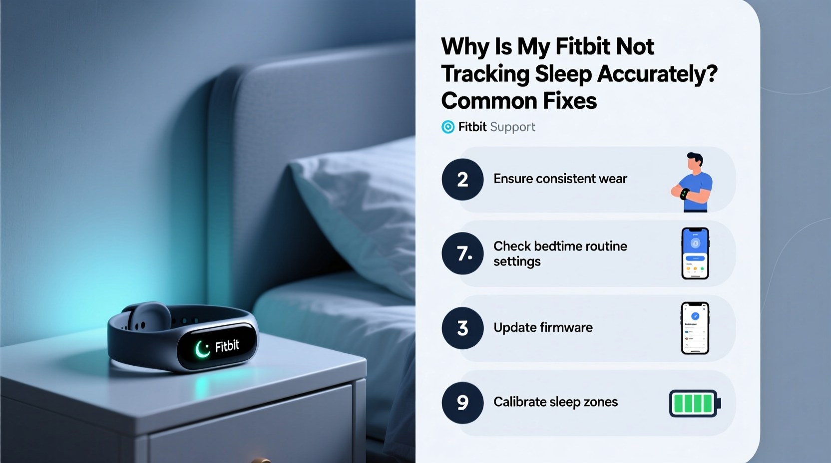 why is my fitbit not tracking sleep accurately common fixes