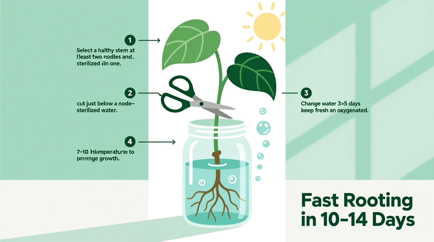 how to propagate pothos in water step by step guide for fast roots