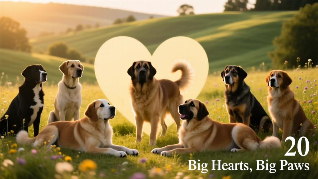 The Top 20 Largest Dog Breeds Whose Hearts Are as Big as Their Paws