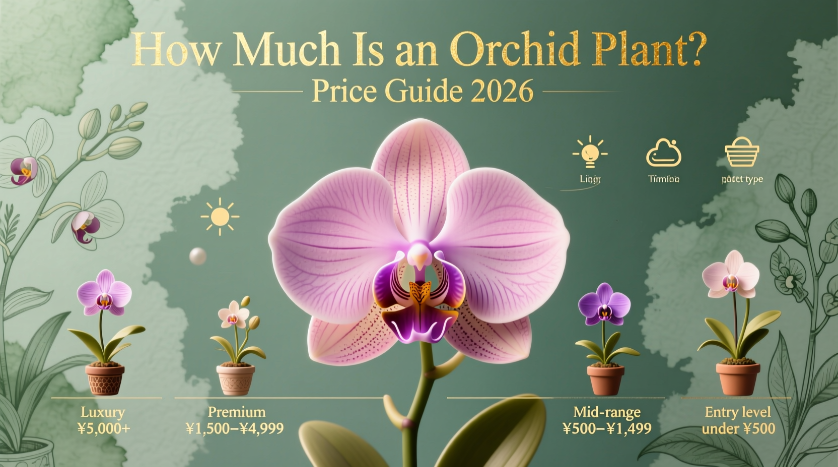 Orchid Plant Prices 2026 | TheHomeSprouts
