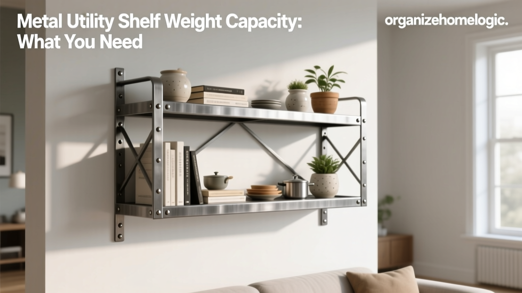 Metal Utility Shelf Weight Capacity: What You Need