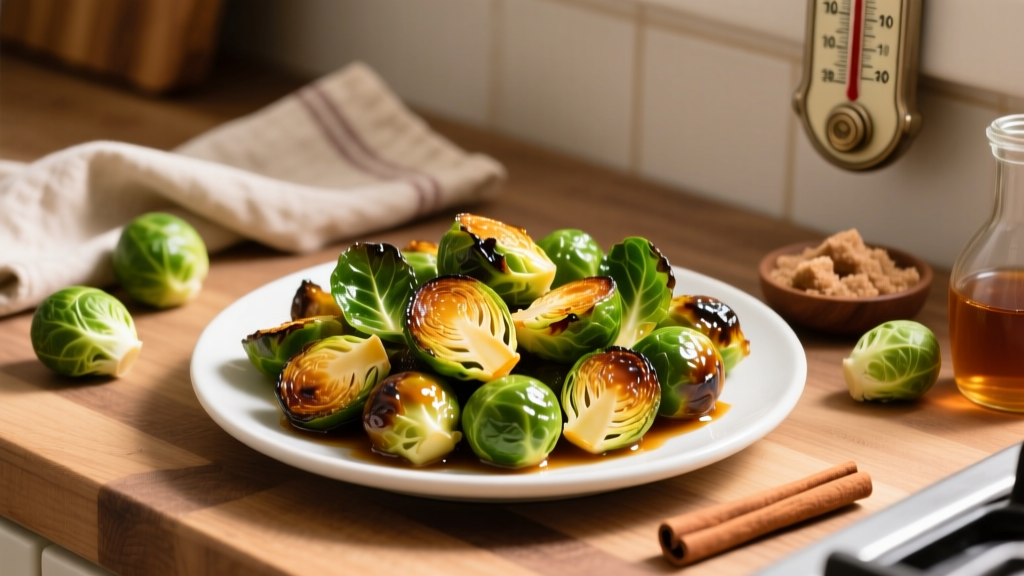 Candied Brussels Sprouts in Air Fryer (Easy & Crispy)