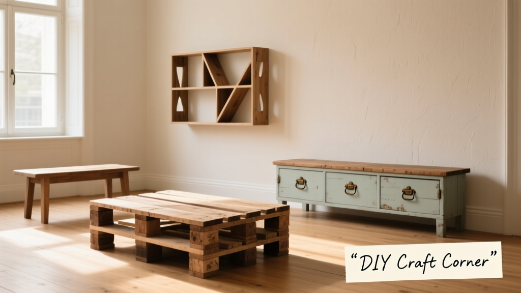 12 Practical DIY Furniture Ideas You Can Build in a Weekend (With Exact Materials & Dimensions)