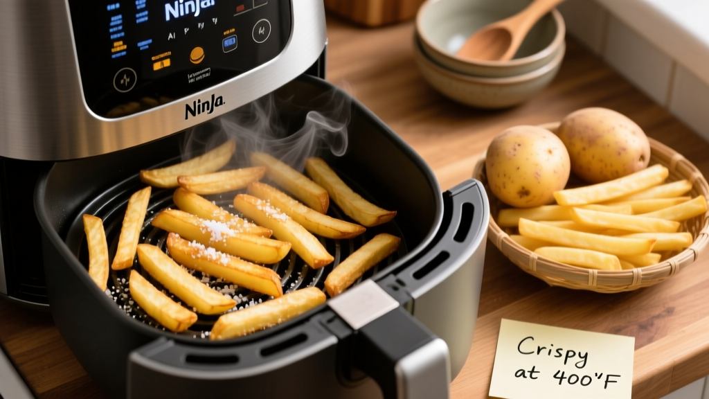 Perfect French Fries in Ninja Foodi Air Fry Oven