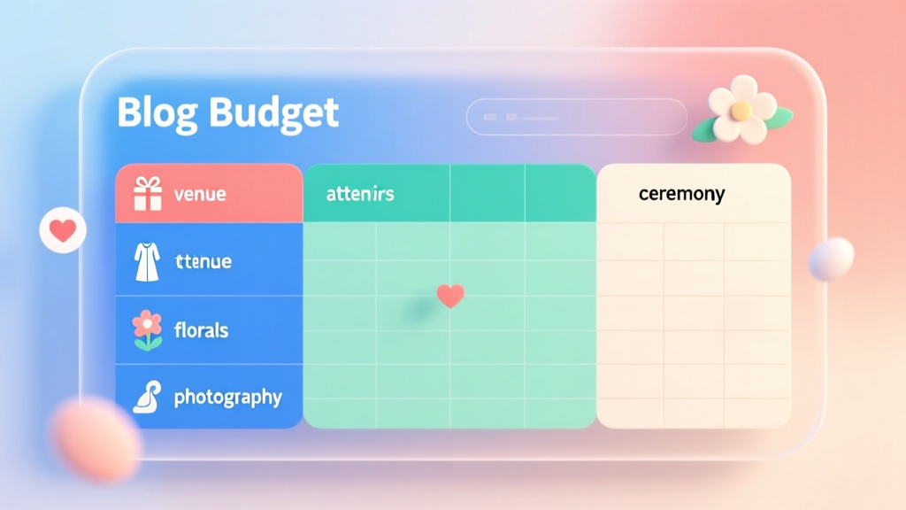 Wedding Budget Spreadsheet: How to Track Every Dollar