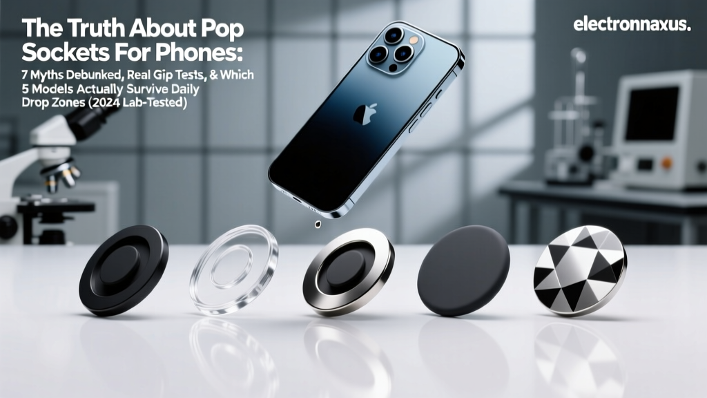 The Truth About Pop Sockets For Phones: 7 Myths Debunked, Real Grip Tests, & Which 5 Models Actually Survive Daily Drop Zones (2024 Lab-Tested)