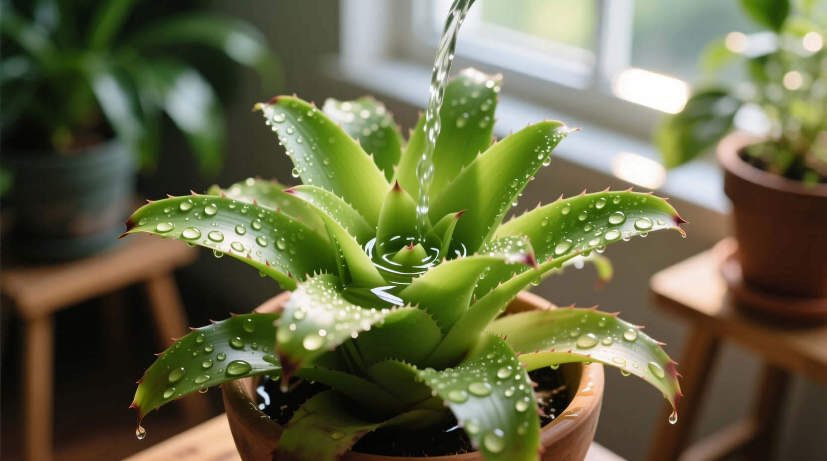 bromeliad watering