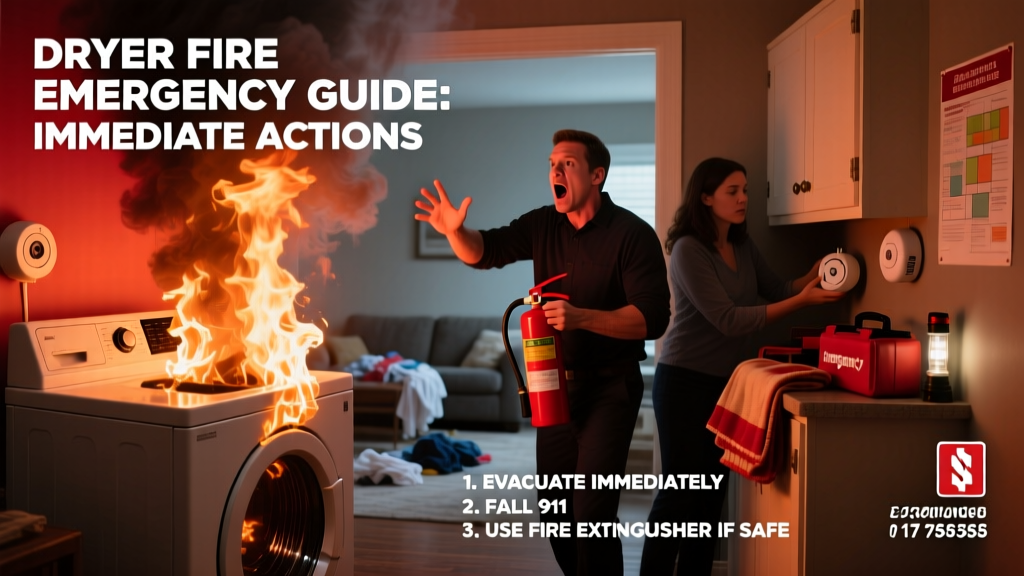 Dryer Fire Emergency Guide: Immediate Actions & Safety