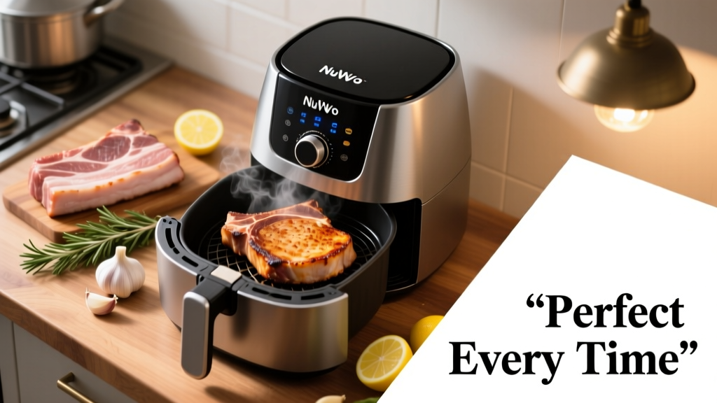 Perfect Pork Chops in a NuWave Air Fryer (Every Time!)