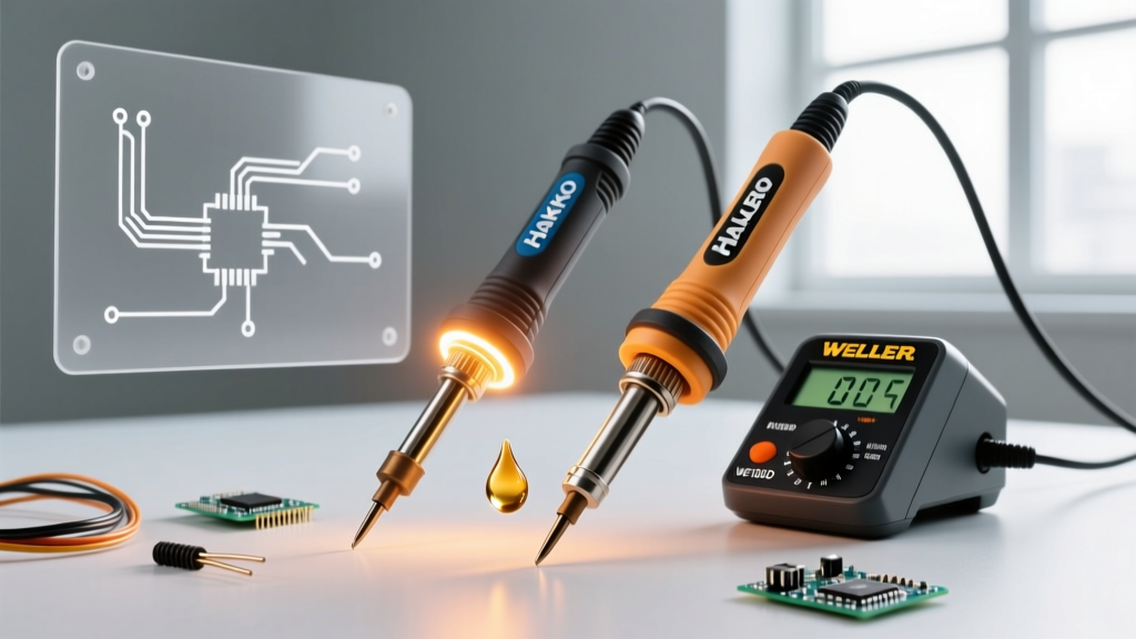 Hakko FX-888D Soldering Iron vs Weller WE1010: 2026 Comparison